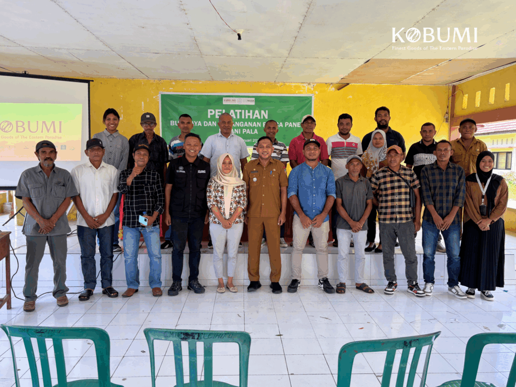 Dukung Peningkatan Kapasitas Petani Pala Leihitu Lewat Pelatihan Praktis